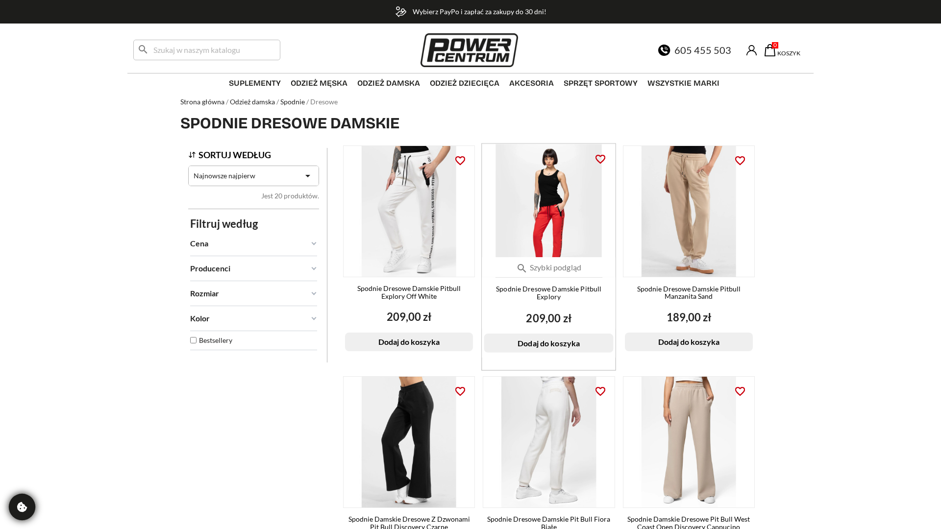 Jak wybrać dresy Pitbull damskie na trening, spacer lub domowy relaks?