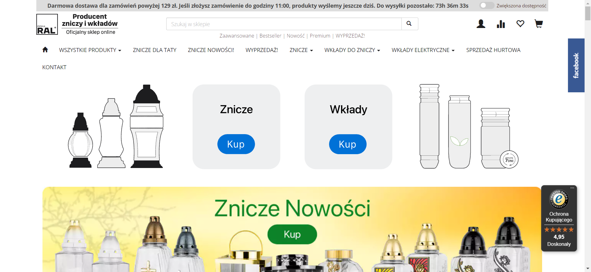 Dlaczego warto wybierać wkłady od sprawdzonego producenta wkładów do zniczy?